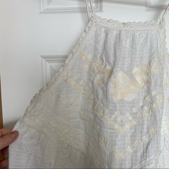 Free People Elisa Tunic in Ivory Size Small - Picture 3 of 9